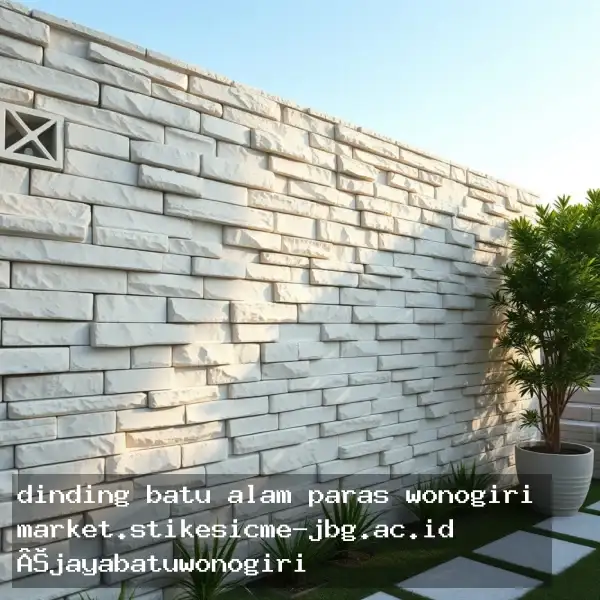 dinding batu alam paras wonogiri