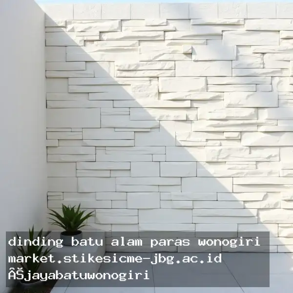 dinding batu alam paras wonogiri