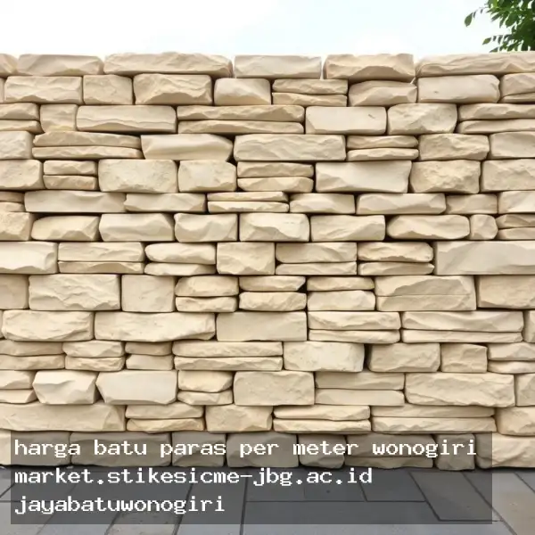 harga batu paras per meter wonogiri