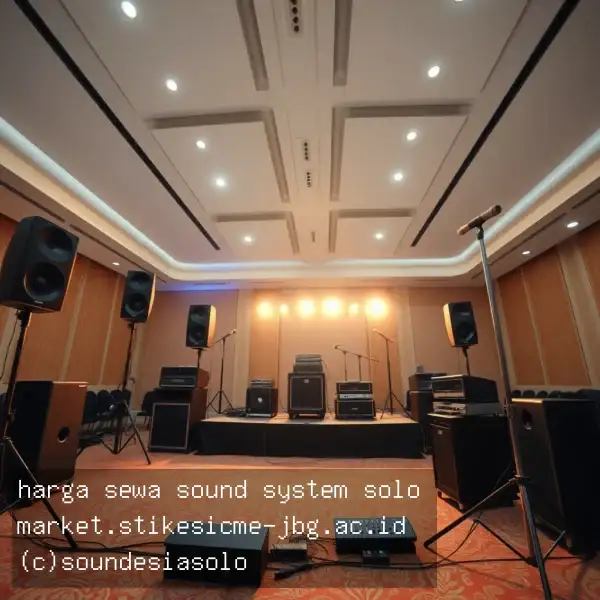 harga sewa sound system solo