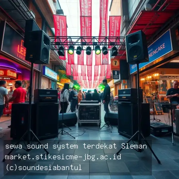 sewa sound system terdekat Sleman