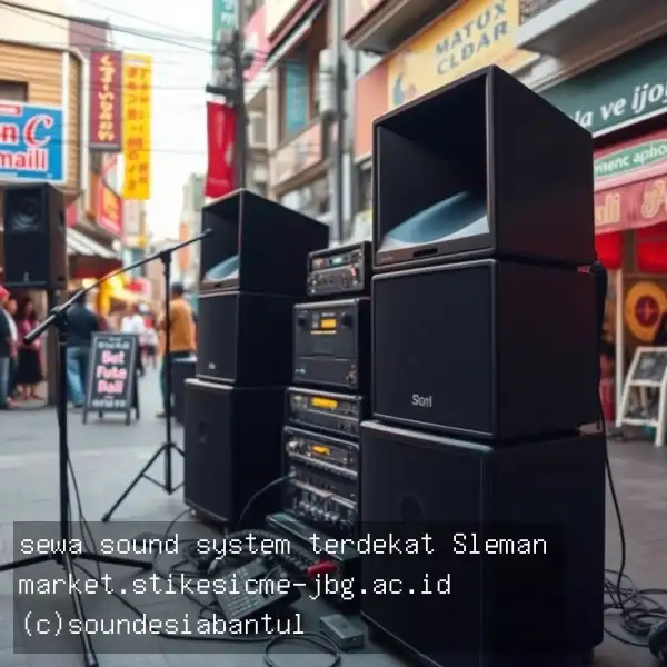 sewa sound system terdekat Sleman