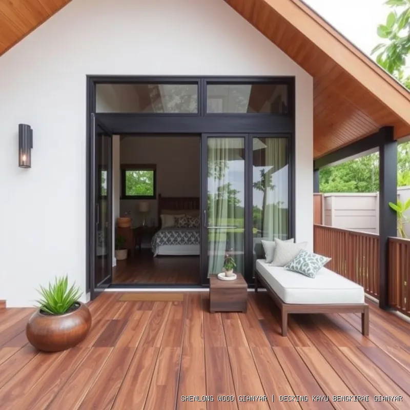 Decking Kayu Bengkirai Gianyar