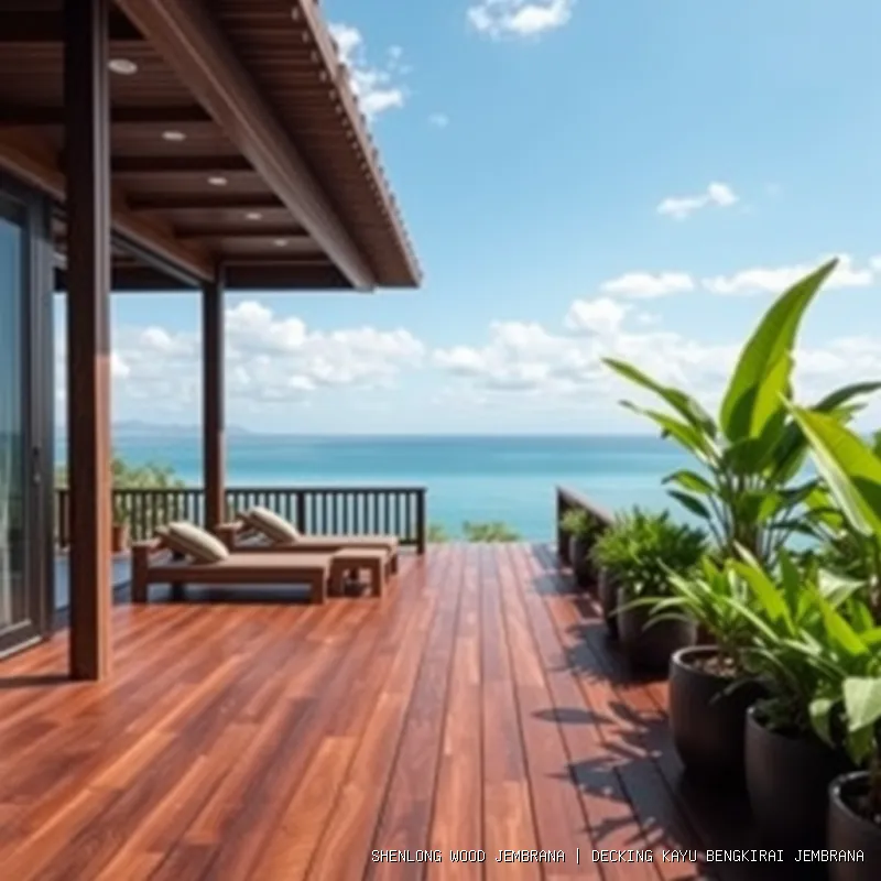 Decking Kayu Bengkirai Jembrana