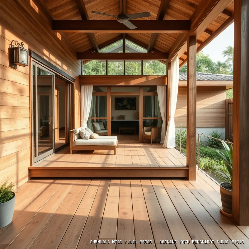 Decking Kayu Bengkirai Kulon Progo