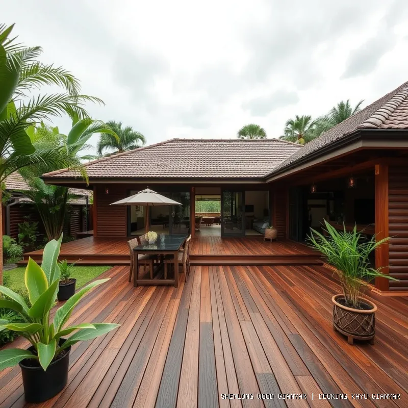 Decking Kayu Gianyar