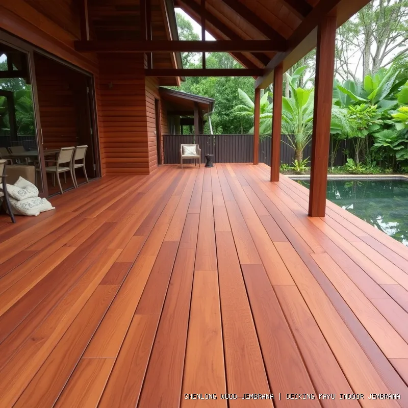 Decking Kayu Indoor Jembrana
