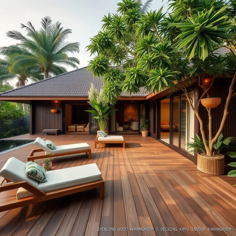Decking Kayu Indoor Karangasem