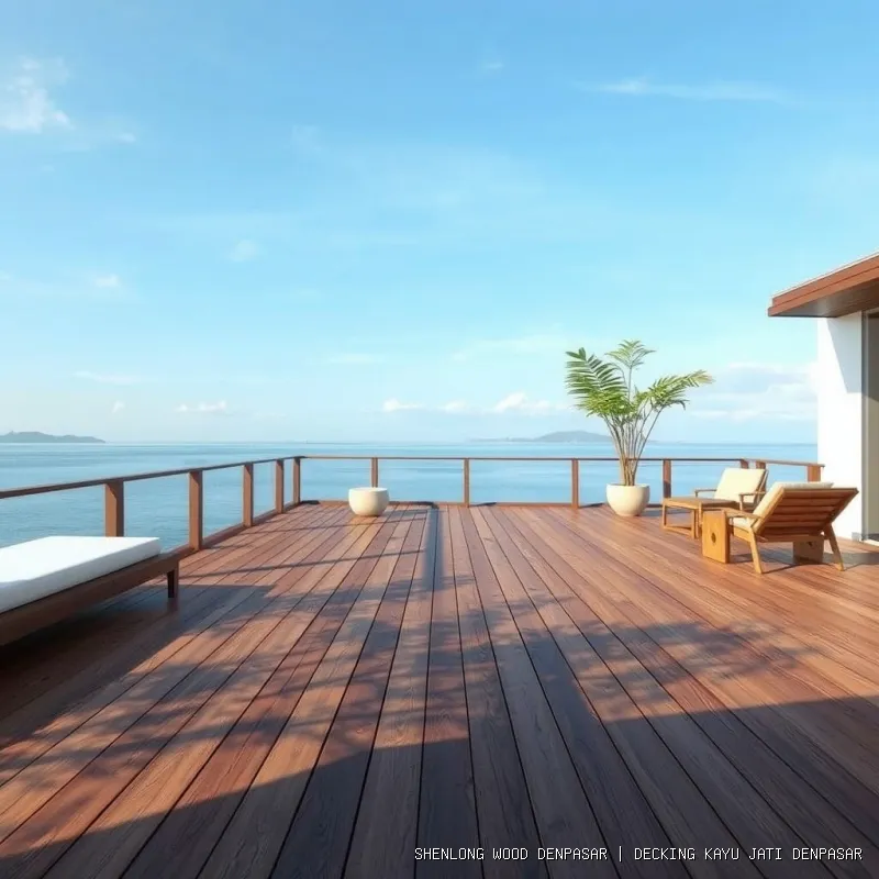 Decking Kayu Jati Denpasar