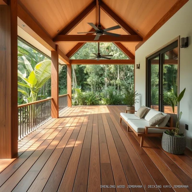 Decking Kayu Jembrana