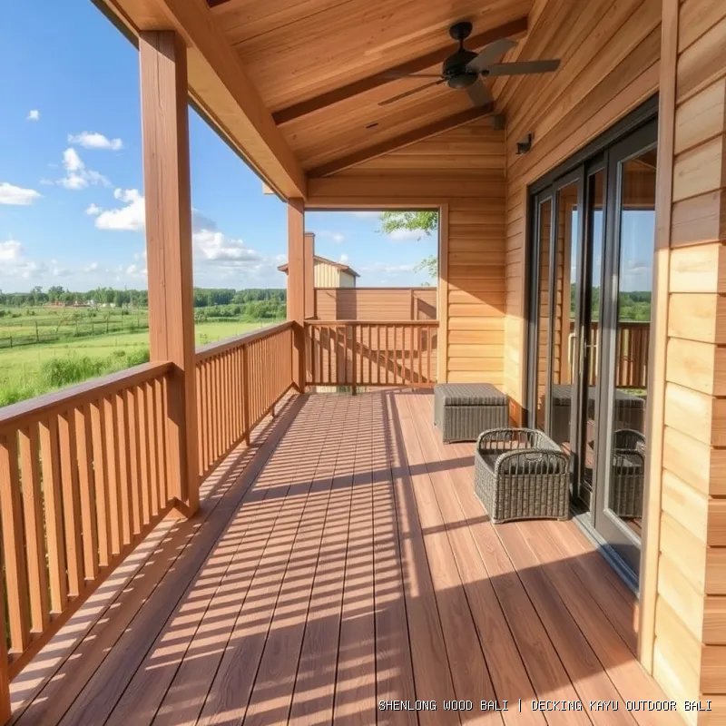 Decking Kayu Outdoor Bali