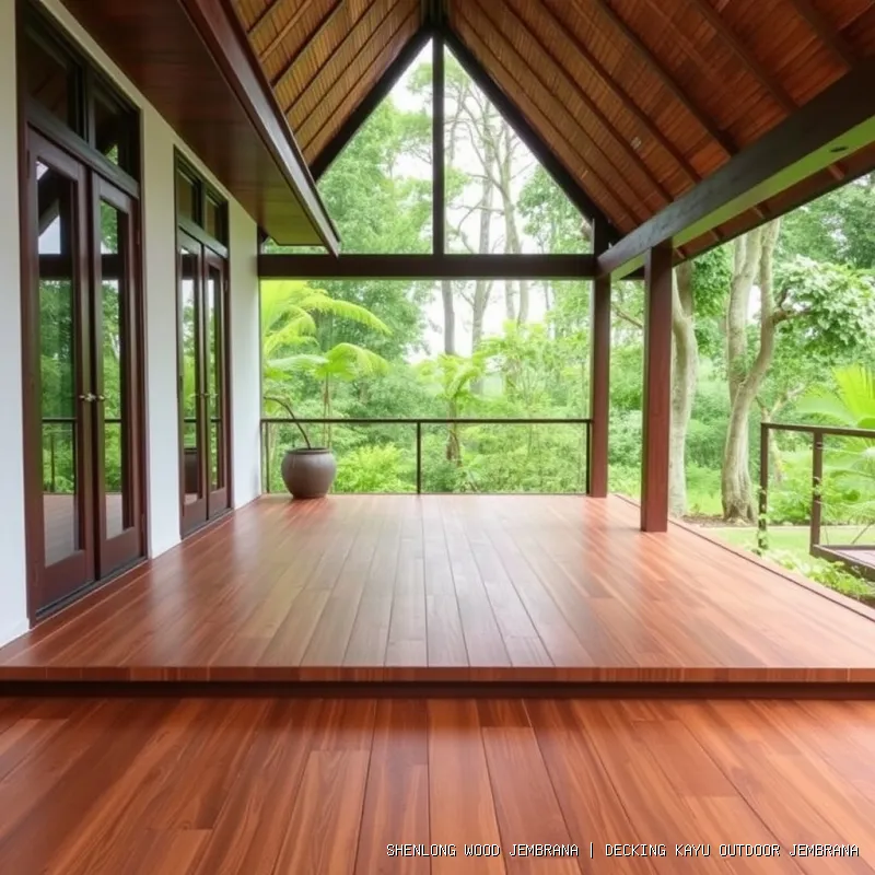 Decking Kayu Outdoor Jembrana