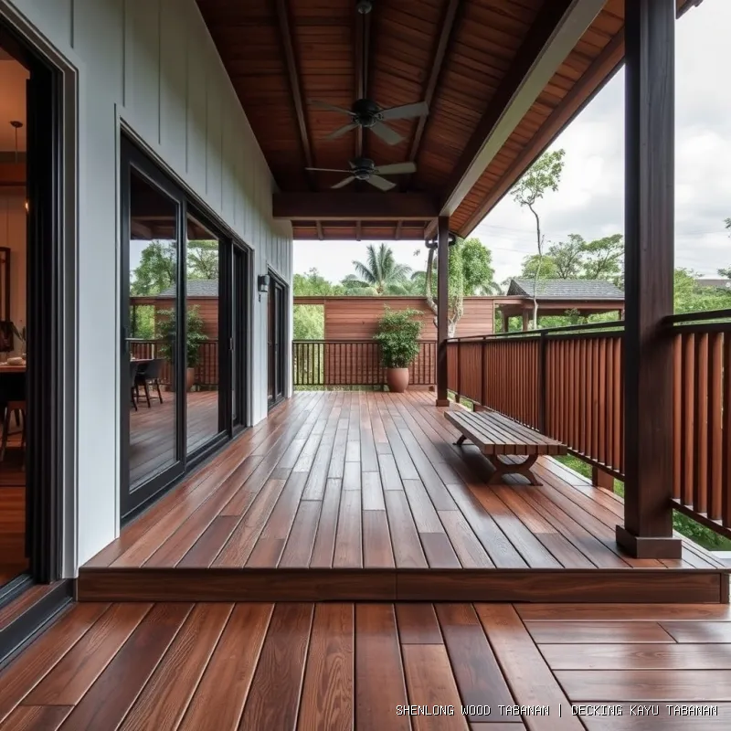 Decking Kayu Tabanan