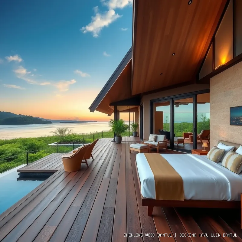 Decking Kayu Ulin Bantul