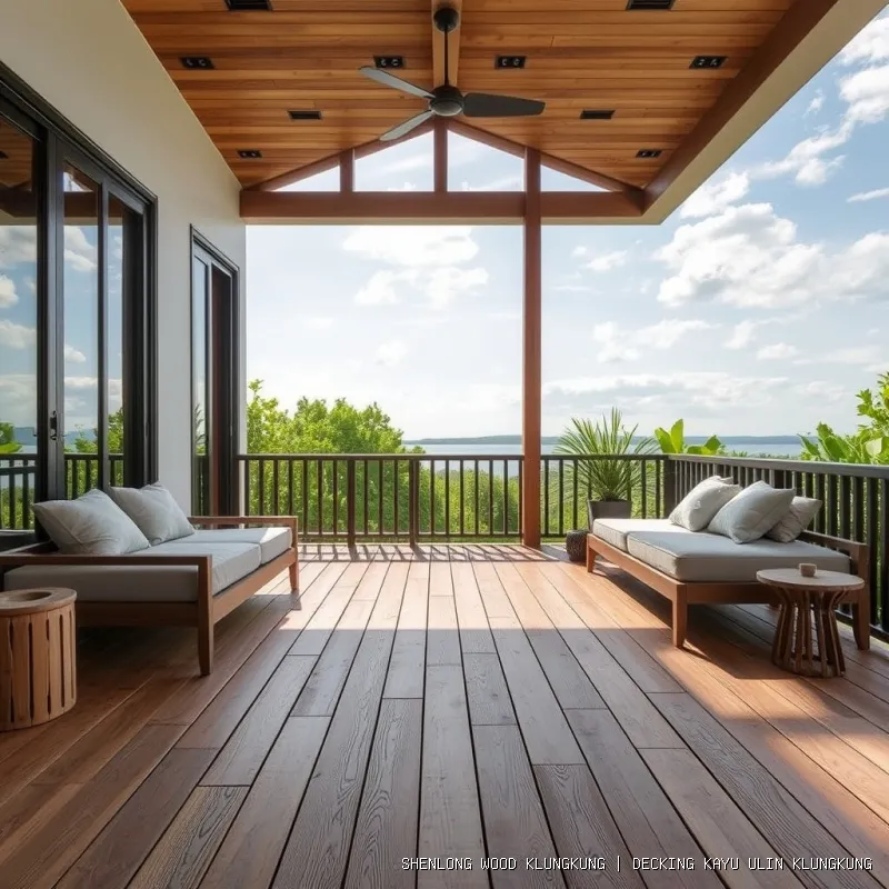 Decking Kayu Ulin Klungkung