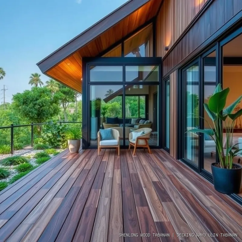 Decking Kayu Ulin Tabanan
