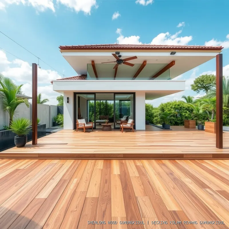 Decking Kolam Renang Gunungkidul