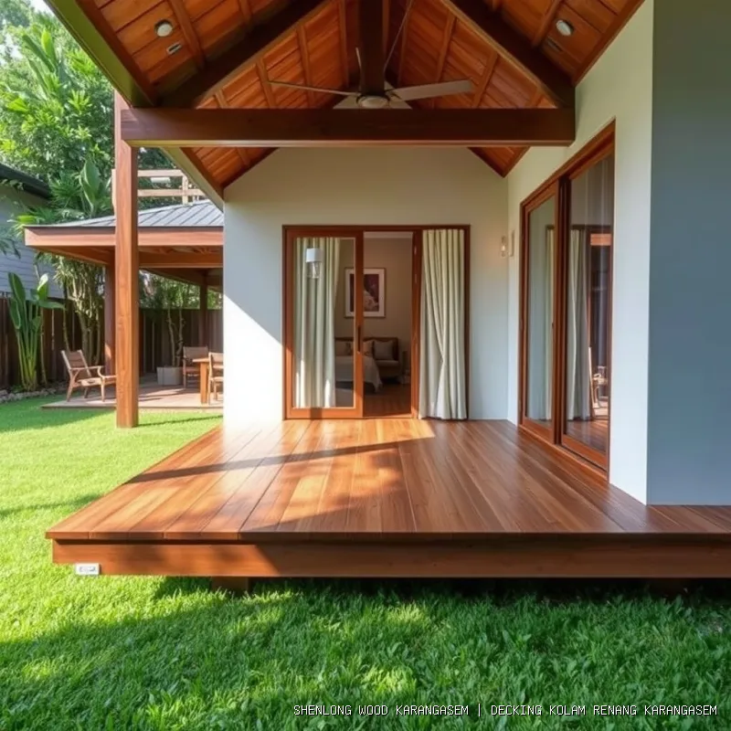 Decking Kolam Renang Karangasem