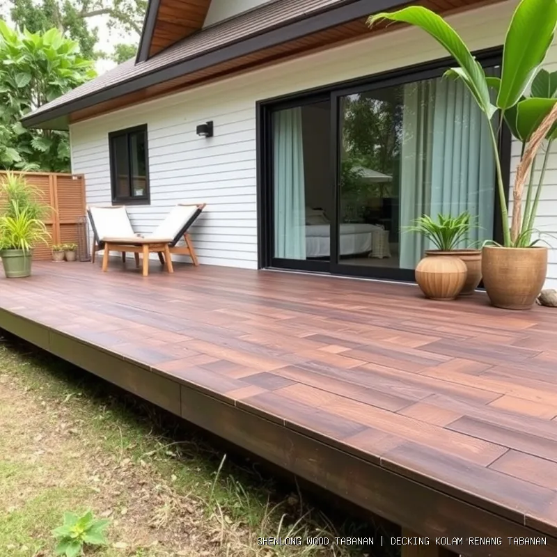Decking Kolam Renang Tabanan
