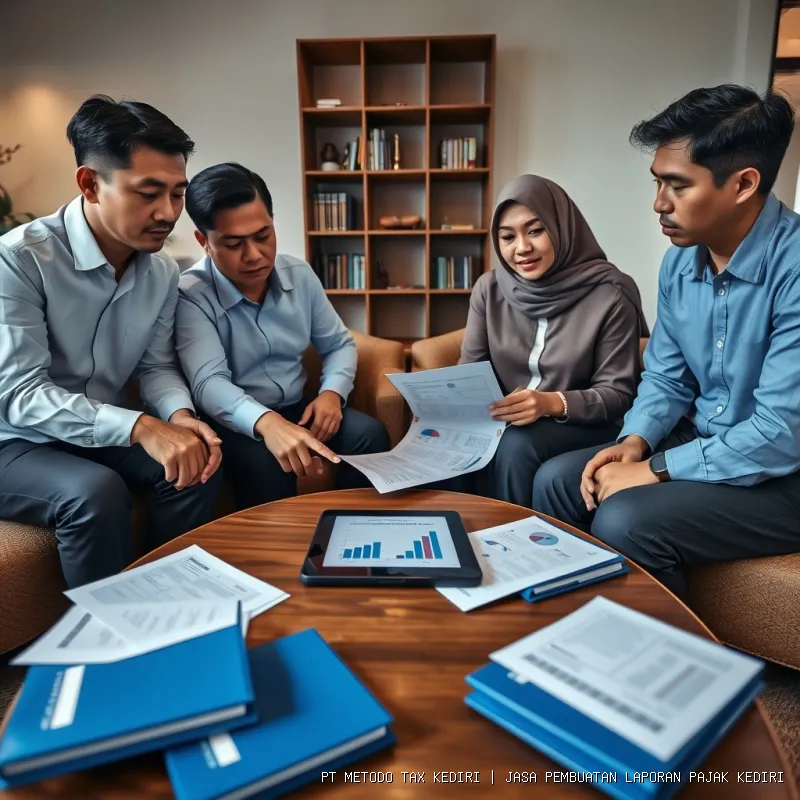 Jasa Pembuatan Laporan Pajak Kediri