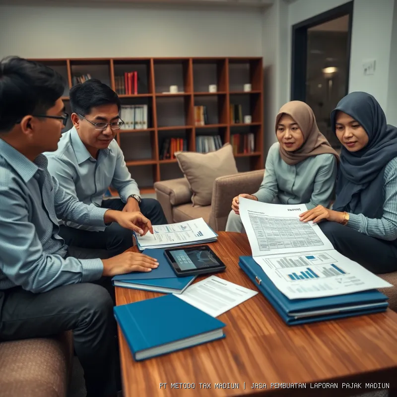 Jasa Pembuatan Laporan Pajak Madiun
