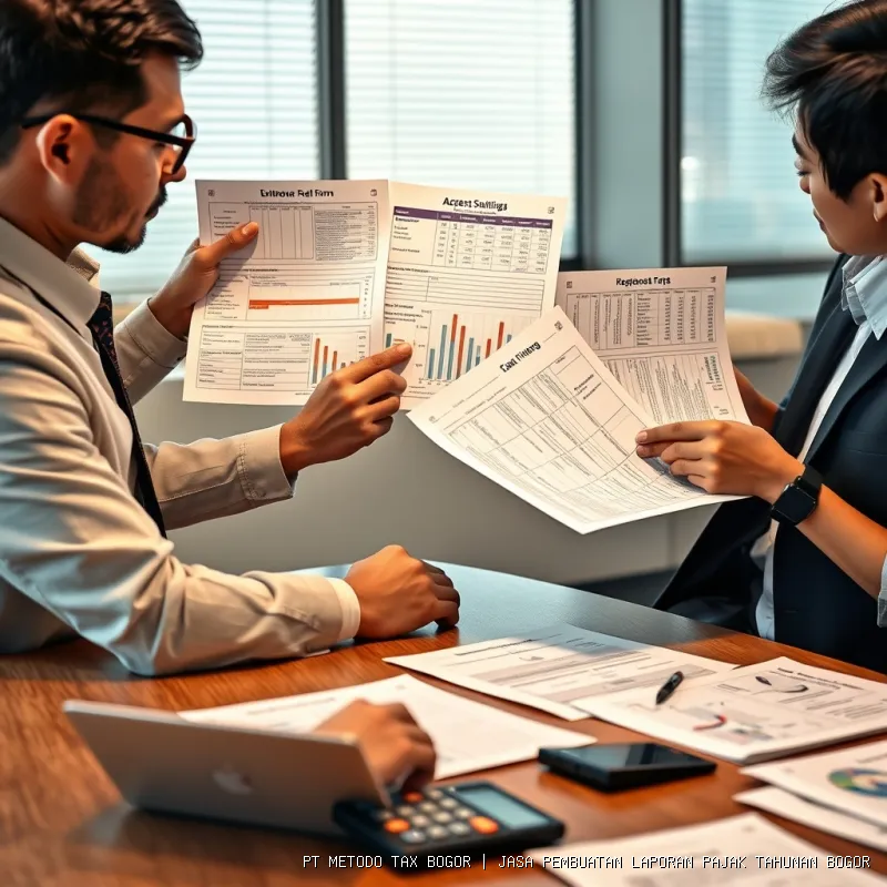 jasa pembuatan laporan pajak tahunan Bogor
