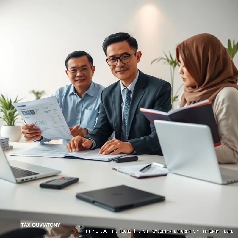 jasa pembuatan laporan spt tahunan Tegal