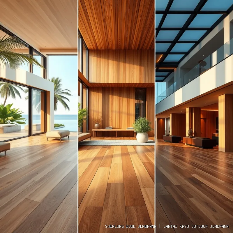 Lantai Kayu Outdoor Jembrana