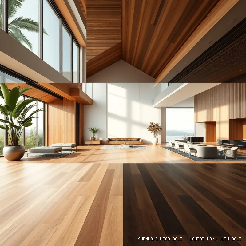 Lantai Kayu Ulin Bali