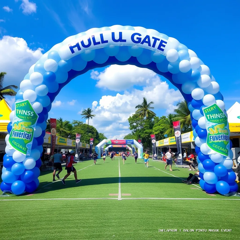 balon pintu masuk event
