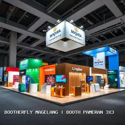 booth pameran 3x3 Magelang