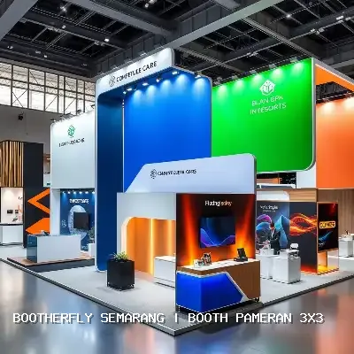 booth pameran 3x3 Semarang