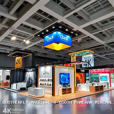 booth pameran minimalis Magelang