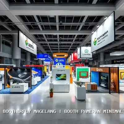 booth pameran minimalis Magelang