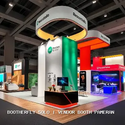 vendor booth pameran Solo