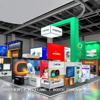 booth pameran 3x3 Magelang