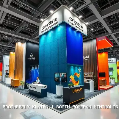 booth pameran minimalis Klaten