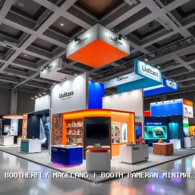 booth pameran minimalis Magelang