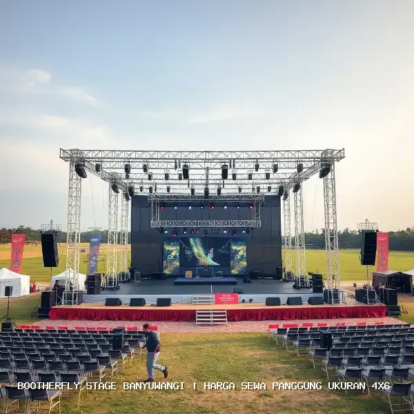 harga sewa panggung ukuran 4x6 Banyuwangi