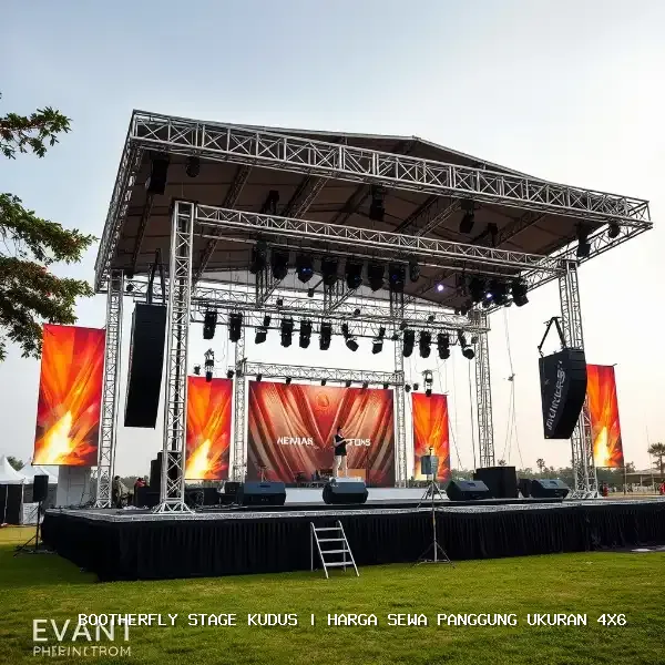 harga sewa panggung ukuran 4x6 Kudus