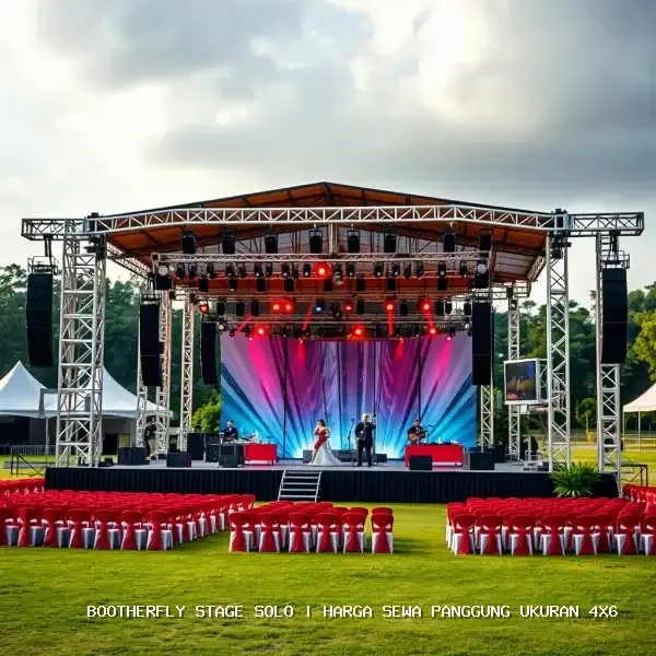 harga sewa panggung ukuran 4x6 Solo