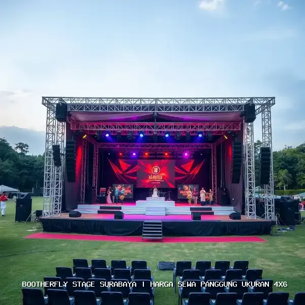 harga sewa panggung ukuran 4x6 Surabaya