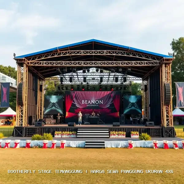 harga sewa panggung ukuran 4x6 Temanggung