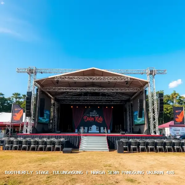 harga sewa panggung ukuran 4x6 Tulungagung