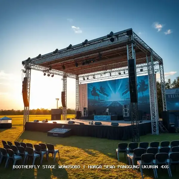 Harga Sewa Panggung Ukuran 4×6 Wonosobo