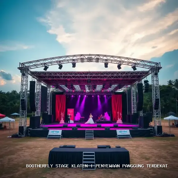 Penyewaan Panggung Terdekat Klaten – Solusi Event Megah
