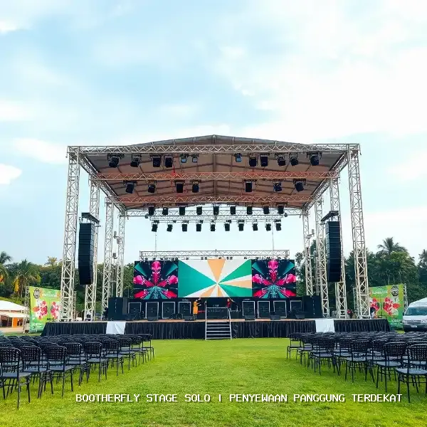 penyewaan panggung terdekat Solo