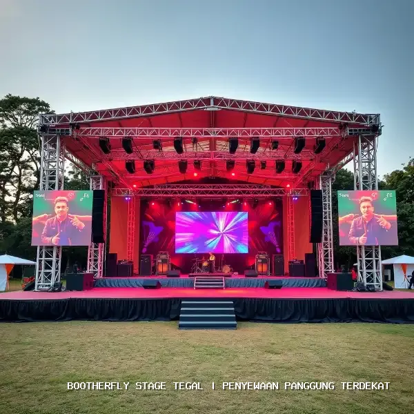 penyewaan panggung terdekat Tegal