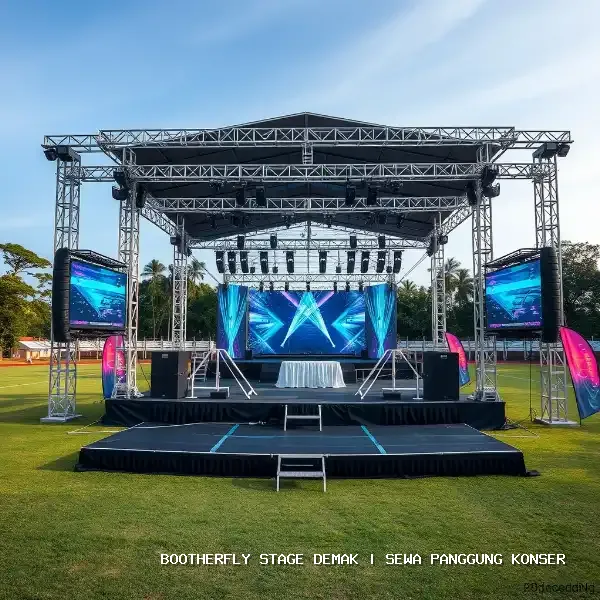 Sewa Panggung Konser Demak – Bootherfly Stage