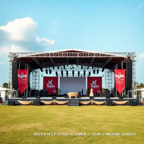 Sewa Panggung Konser Kebumen – Bootherfly Stage